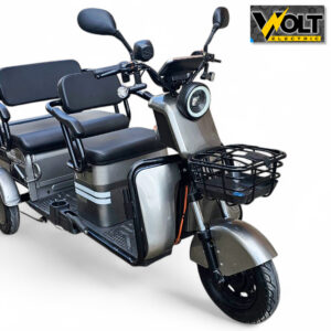 Триместна CARGO електрическа триколка BULLMAX B10 2000W, 60V, 40Ah