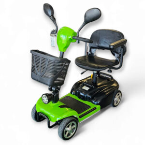 Инвалидна електрическа четириколка Volt Electric N1 MAXI 500W, разглобяема, 500W, зелена