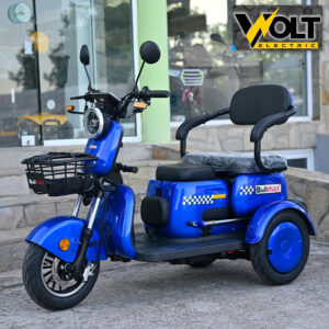 Триместна електрическа триколка BULLMAX C3, 2000W, 60V, 10” джанти, CE сертификат