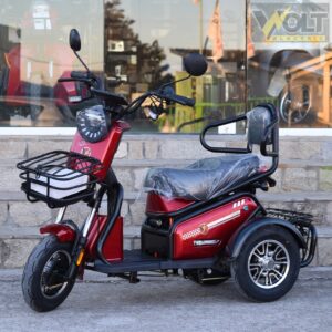 Електрическа триколка Volt Electric PUDDING PRO 1800W, червена