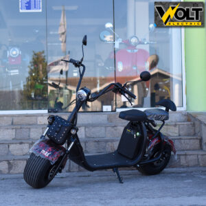 Електрически скутер BULLMAX Big City Harley 1500W, 60V, 12Ah, с литиева батерия