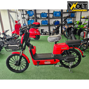 Двуместен електрически скутер с педали BULLMAX FLY 20" джанти, 750W, RED