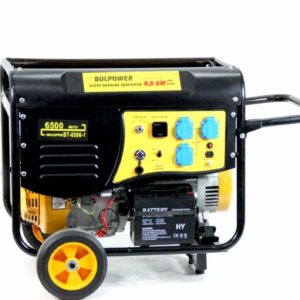 БЕНЗИНОВИ МОНОФАЗНИ ГЕНЕРАТОРИ ЗА ТОК BP 6,5KW BULPOWER, МОНОФАЗЕН, ТРИФАЗЕН И 12V ИЗХОДИ